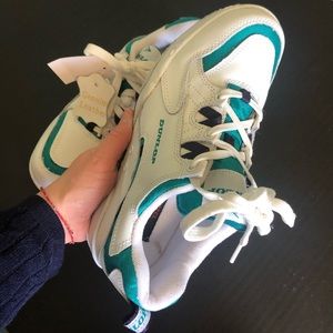 Vintage Dunlop leather Bowling Sneakers